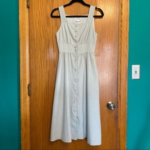 Vintage Prophecy Light Grey Dress